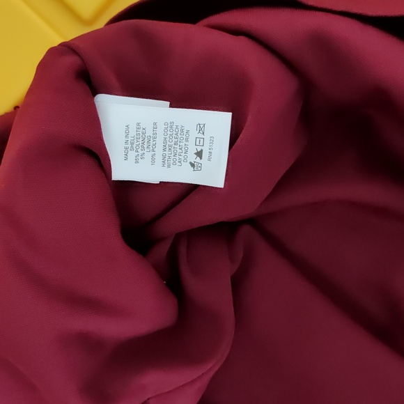 1.STATE 1.STATE Womens Sleeveless Sequin dress  Burgundy 10 - Picture 9 of 17